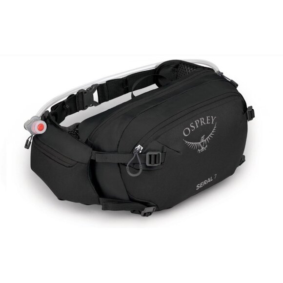 Osprey Seral 7 Black NWT 427 cu Lumbar With Hydration Backpack NWT - Picture 1 of 11